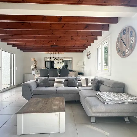 Σπίτι διακοπών Belle Villa T5 Pour 8 Pers. A La Palmyre - Proche Mer, Parking, Wifi - Fr-1-705-76