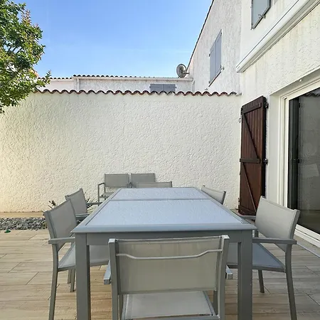 Belle Villa T5 Pour 8 Pers. A La Palmyre - Proche Mer, Parking, Wifi - Fr-1-705-76 Hébergement de vacances Les Mathes