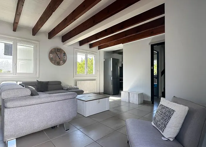 Belle Villa T5 Pour 8 Pers. A La Palmyre - Proche Mer, Parking, Wifi - Fr-1-705-76